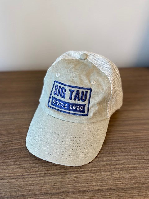 Sig Tau Trucker Hat