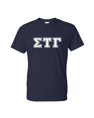 Outlined ΣΤΓ T-Shirt