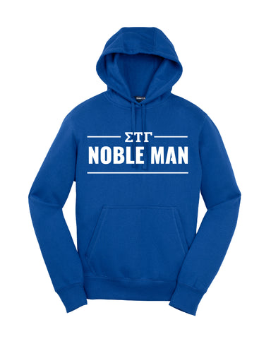 Champion Greek Letter/Noble Man Hoodie