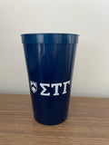 22 oz. Greek Letter Stadium Cups